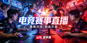 网球赛事直播封面图片 - 展示网球比赛精彩瞬间